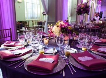 atlanta-wedding-biltmore-ballrooms-hotel-purple-designers-coordinators-midtown-wm-events-reception-table-event-decor