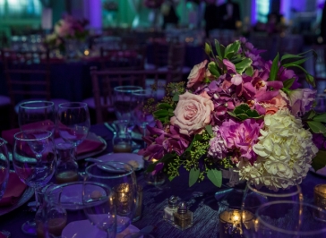 atlanta-wedding-biltmore-ballrooms-hotel-purple-designers-coordinators-midtown-wm-events-weddings-pinspot-lighting-floral-centerpieces