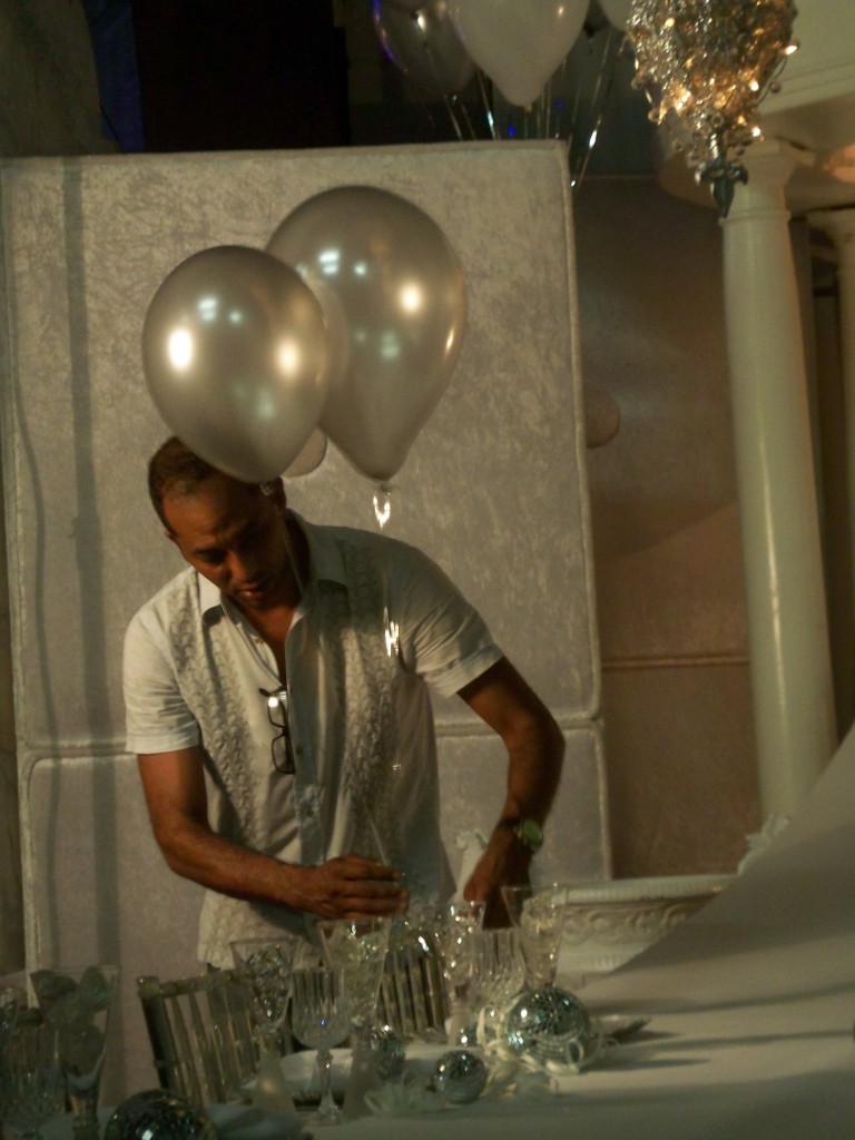William Arranging Balloons WM Events