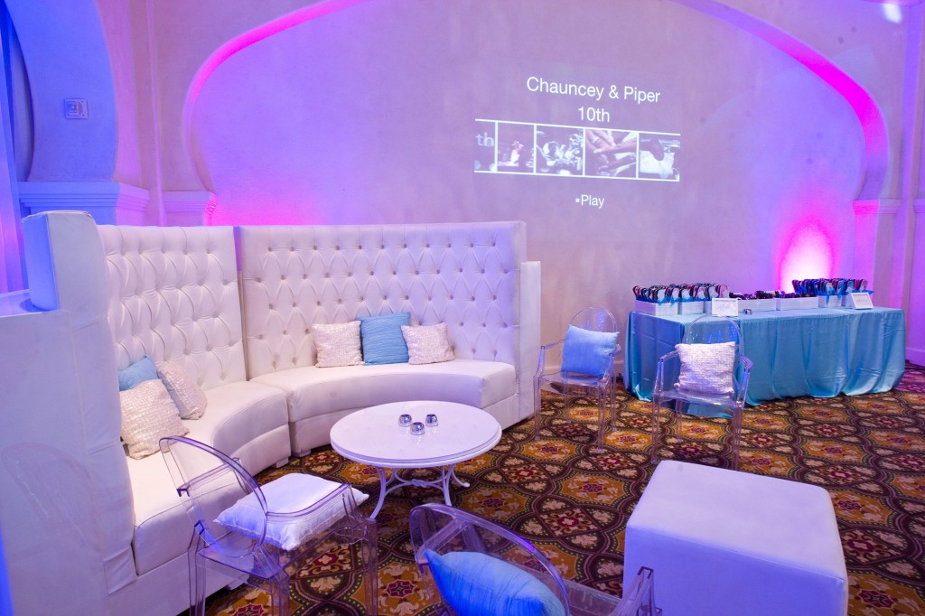 Lounge Furniture Video Groove Entrance WM Events William Fogler Wedding Planner Atlanta Destination Colorado