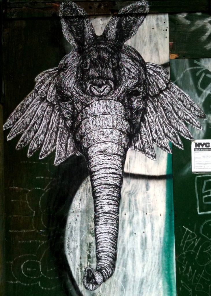 WM Events William Fogler Event Planner in Atlanta Georgia Williamsburg NYC Graffiti Artist Elephant Rabbit Stencil