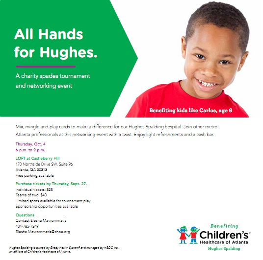 All Hands Evite CHOA Childrens Healthcare of Atlanta Hughes Spalding WM Events William Fogler Event Planner In Atlanta Georgia Social Coordination