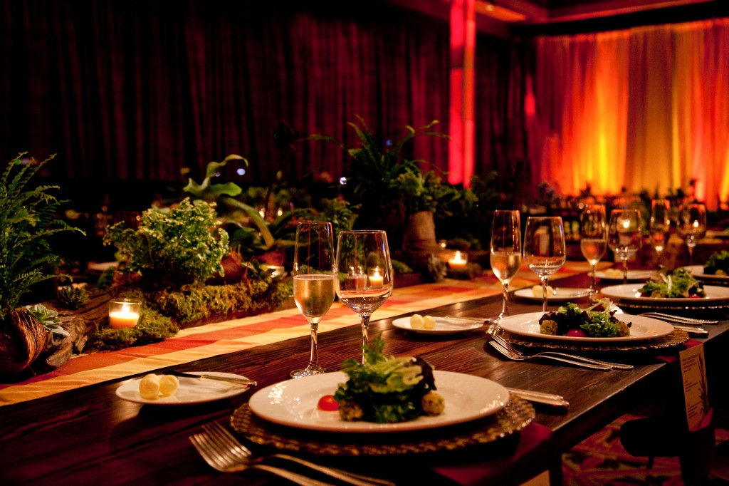 First Salad Course KCP 100 Ritz Carlton Reynolds Plantation WM Events William Fogler Corporate Event Designer