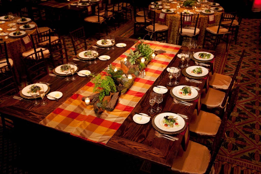 Tuscan Farm Tables KCP 100 Ritz Carlton Reynolds Plantation WM Events William Fogler Corporate Event Designer