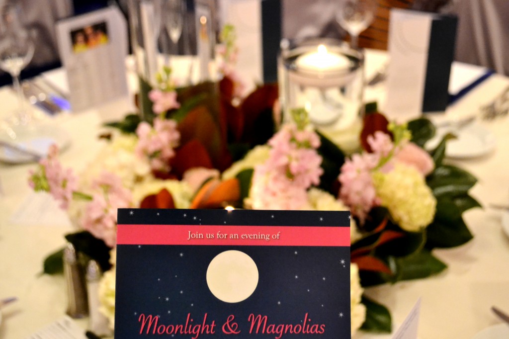 Moonlight and Magnolias WM Events William Fogler Southern Theme Corporate Party Atlanta Georgia Hyatt Regency Atlanta Floral Inspiration