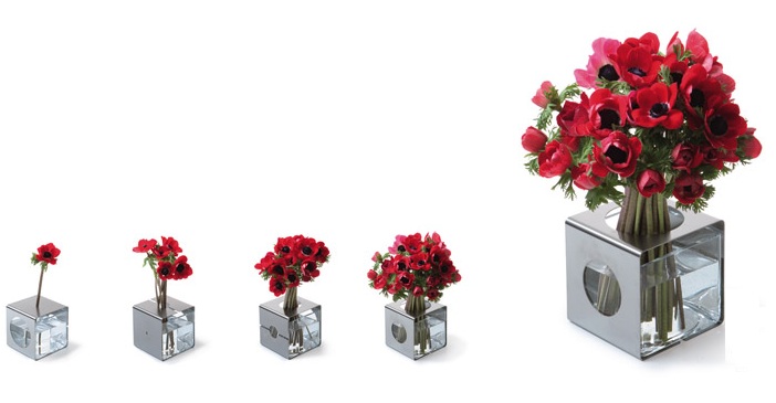 Flower Box Cube Vase WM Events