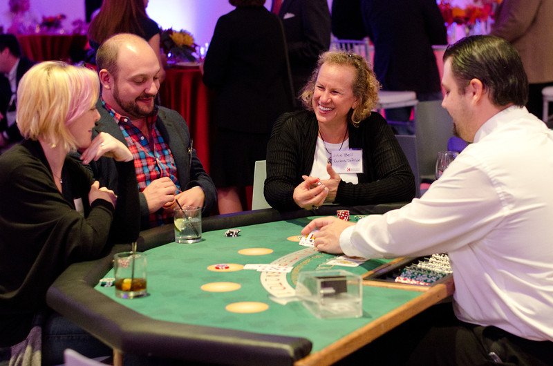 WM Events Poker Tables Casino Games Denver Corporate Event Planner
