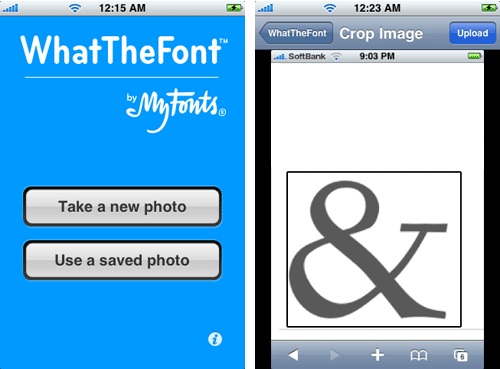 What The Font Mobile App WM Events