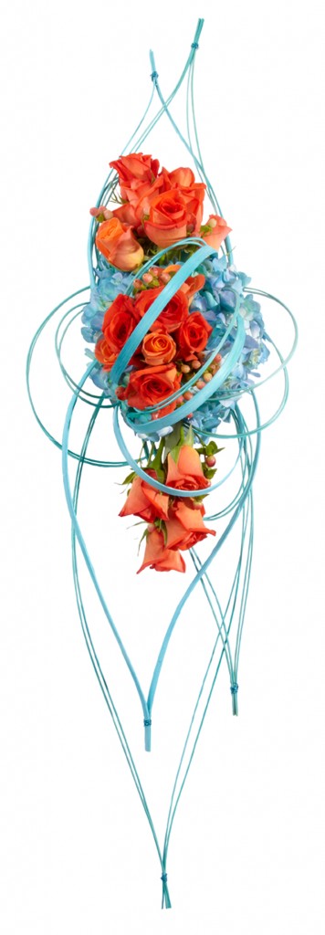 Midollino Wood Centerpiece Bridal Bouquet WM Events