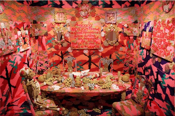 Crochet Olek Room Table Design Overview WM Events Art Bomb Atlanta Denver Mitzvah Planner