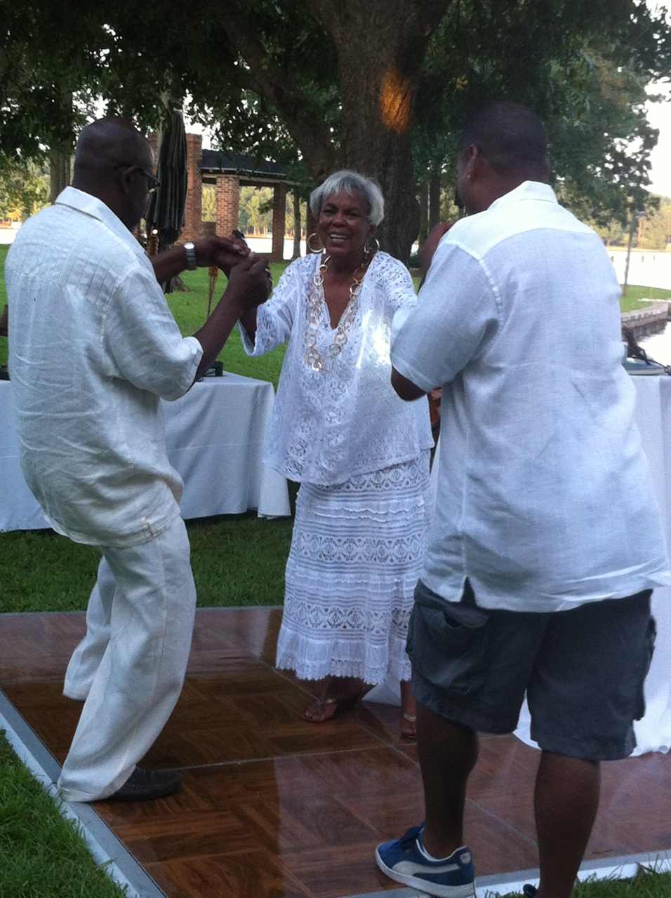WM Events, Atlanta, Birthday, Events, 80th Birthday, flowers, cute,  landscape, photography, dancing, granny, all white