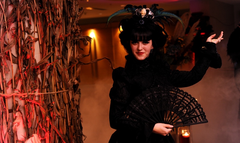 Macabre Victorian After Party Entrance Marriott Marquis Atlanta Corporate Event Planner WM Events