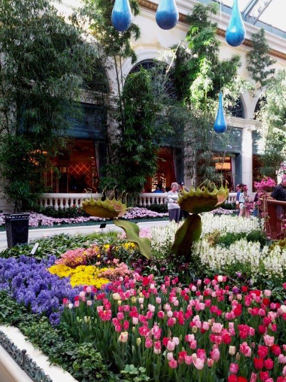 Las Vegas WM Events Wedding Coordinator Planner Bellagio Floral Arrangements Atrium Flowers Floral