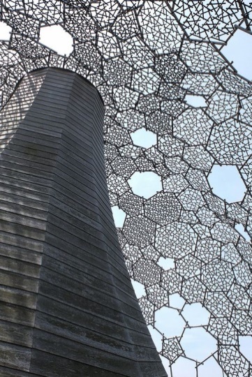 Hexagons WM Events Planning Design Inspiration Atlanta Rokko Shindare Observatory Sambuichi Architects