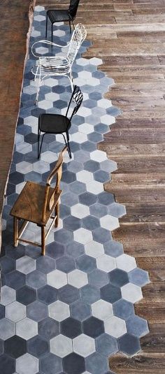 Hexagons WM Events Planning Design Inspiration Atlanta Wood Tile Textiles