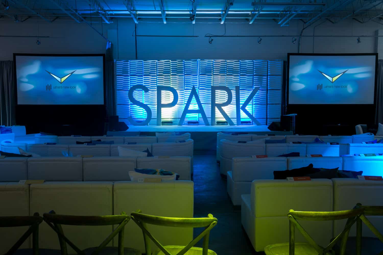 modular image, wm events, usher's new look, unl, start the spark experience, spark labs, unl labs, usher's new look gala, usher, stave room, american spirit works, atlanta, atlanta events, atlanta artists