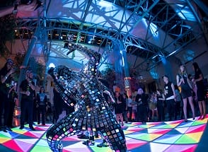 modular image, intergalactic event, space theme, interstate hotels, houston, wm events