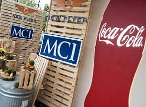 modular image, wm events, mci, new flyer, worlf of coca-cola, pwp studio, backyard bbq, corporate event