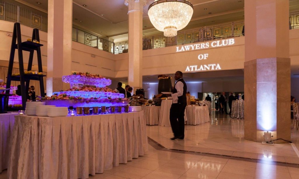 WM Events Lawyers Club of Atlanta 2014  Event Designers Event Planners Georgia Denver Colorado Corporate 200 Peachtree Downtown