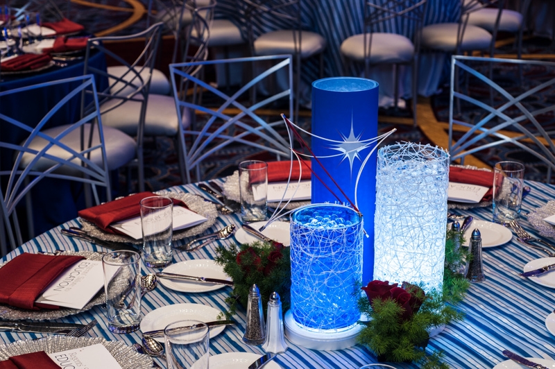 2013 Regents Gala WM Events Table Design 2 Centerpiece