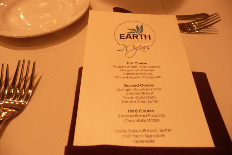 earth-university-dinner-menu WM Events