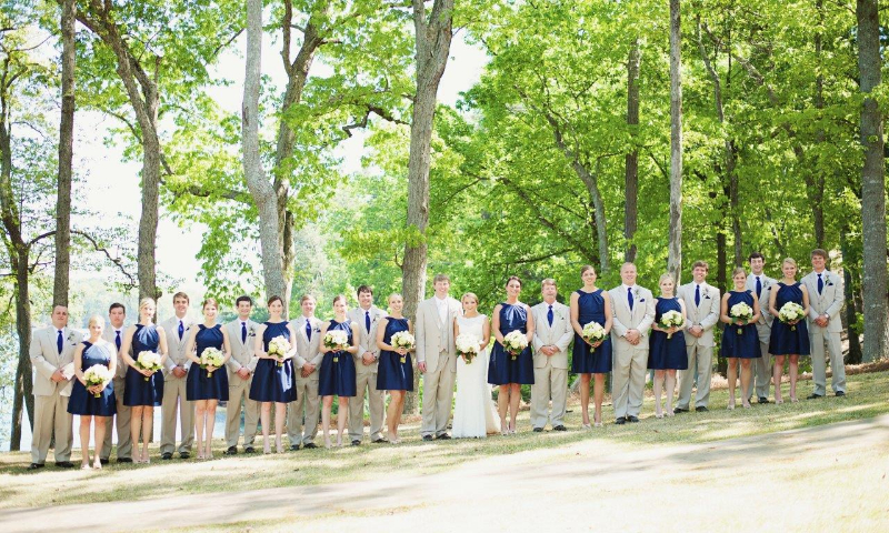 Hofstetter Carter Bridal Party WM Events Atlanta Wedding Coordinator Lake Lanier Islands Resort