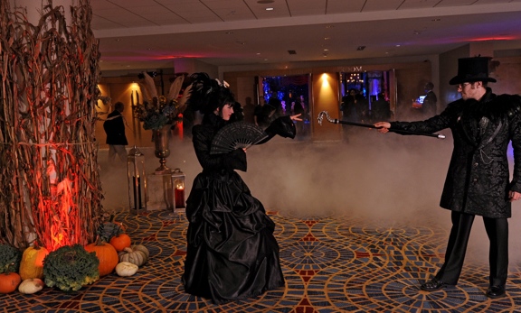 Macabre Victorian After Party Entrance Greeters Marriott Marquis Atlanta Corporate Event Planner WM Events
