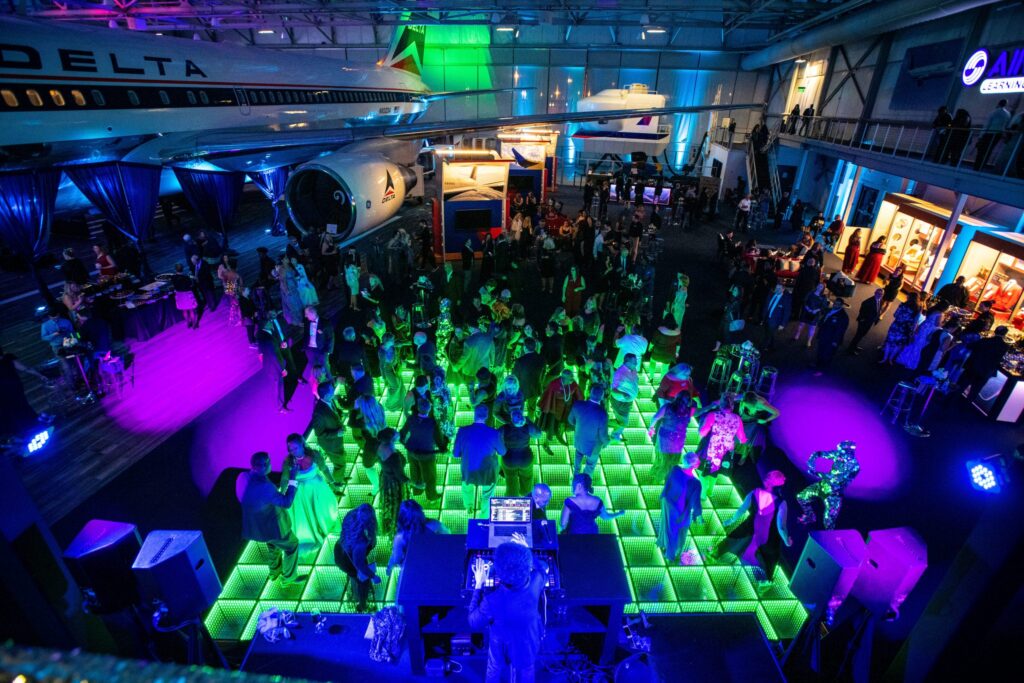 WM Events Delta Summit A Night at the Museum Airport Gala Dinner ATL Event Planning Design