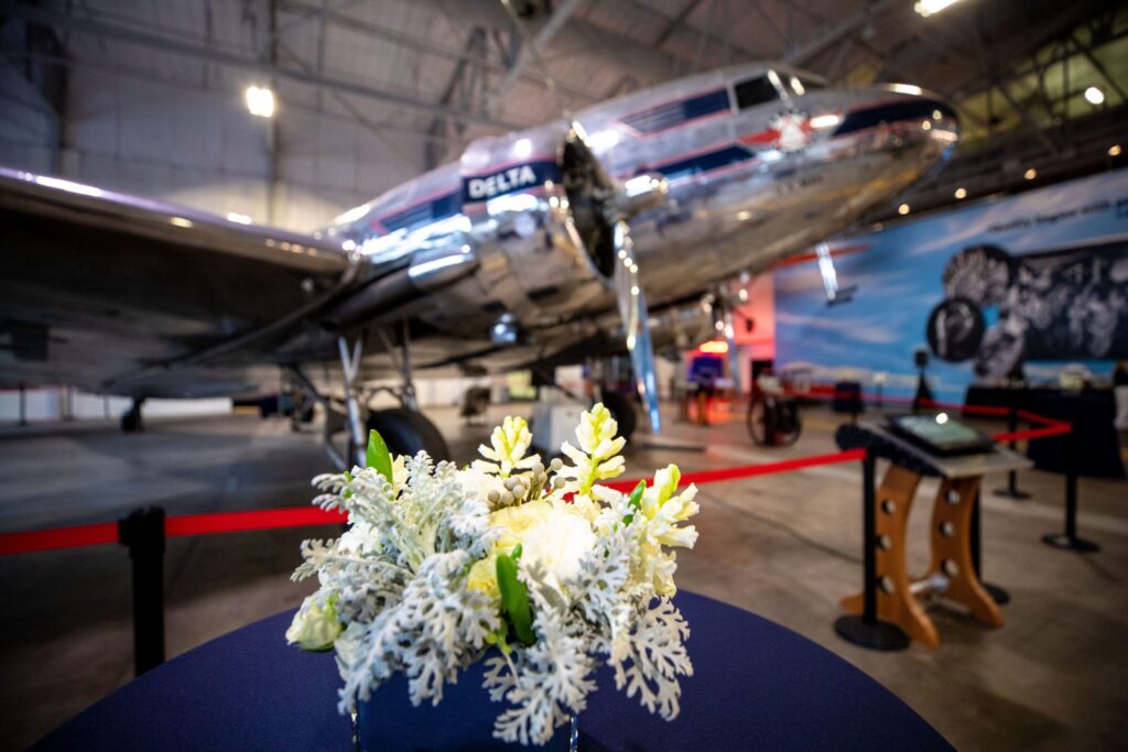 WM Events Delta Summit A Night at the Museum Airport Gala Dinner ATL Event Planning Design