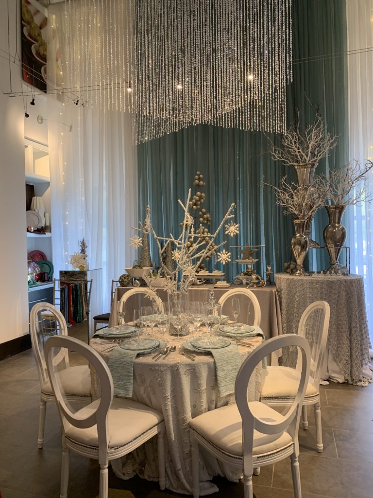 WM Events Affairs to Remember Holiday 2019 Showroom Styling Boho Chic Design