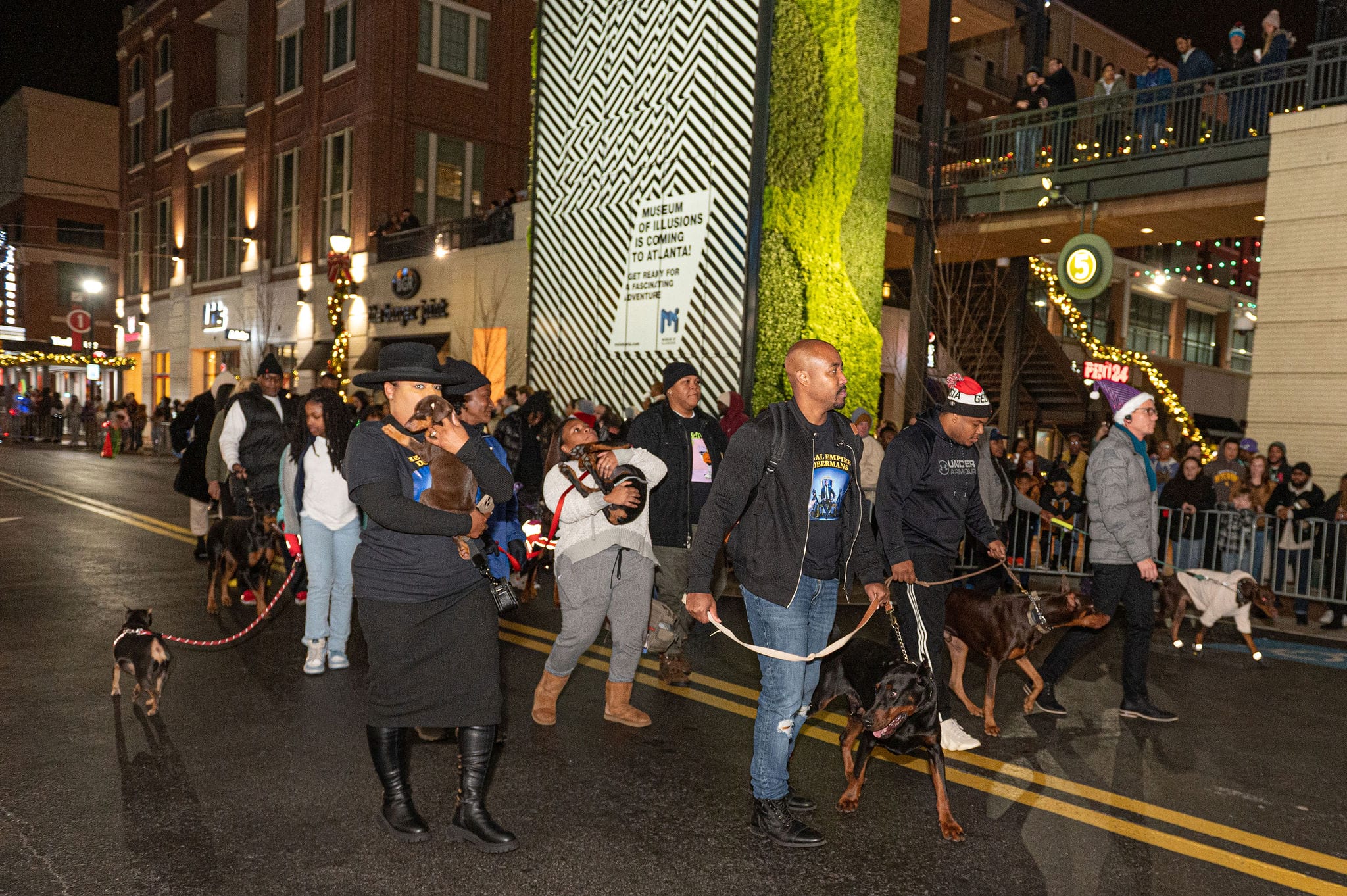 Hines Atlantic Station Light the Station Tree Festival Parade WM Events