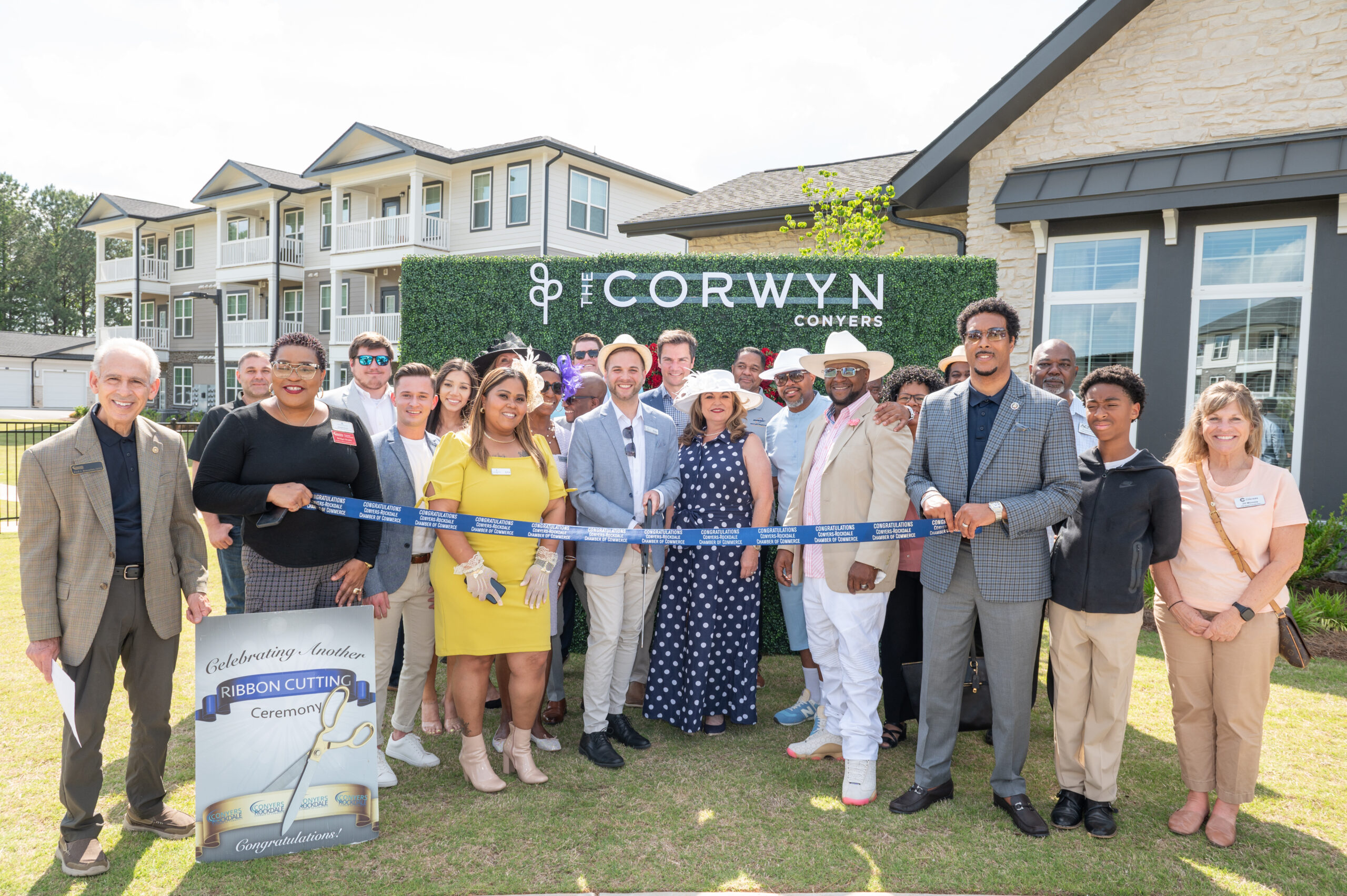 Corwyn Ribbon Cutting Conyers, GA