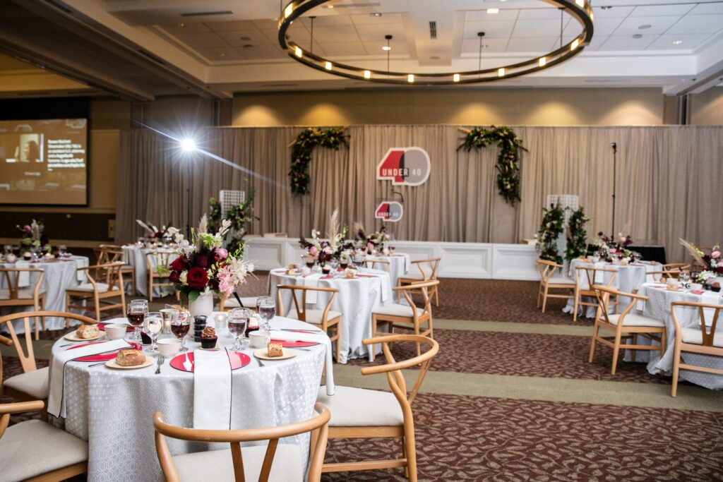 &copy; 2021 The Decisive Moment Events, UGA&rsquo;s 40 under 40 luncheon at The Tate Student Center in Athens, GA