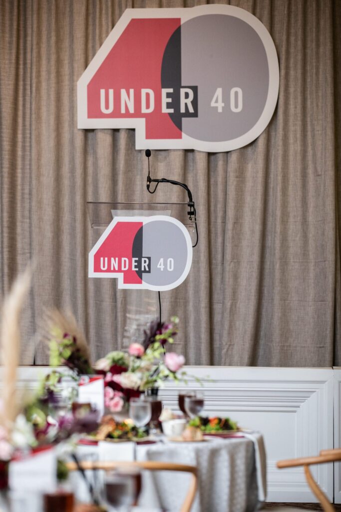 &copy; 2021 The Decisive Moment Events, UGA&rsquo;s 40 under 40 luncheon at The Tate Student Center in Athens, GA