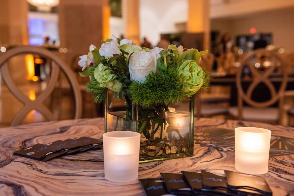 wm events, pwp studio, collection event furnishings, southern exchange, white hall, atlanta, georgia, events, event planning, event planner, atlanta events, atlanta event planner, georgia event planner, georgia events, international events, casino events, casino, custom casino, blue, gold, black, floral, floral designer, floral design, flower design, corporate events, social events, custom branding, custom branded event, branded event