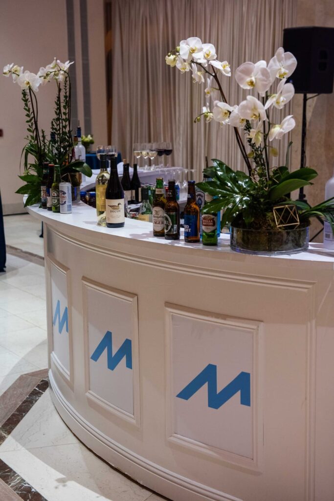 wm events, pwp studio, collection event furnishings, southern exchange, white hall, atlanta, georgia, events, event planning, event planner, atlanta events, atlanta event planner, georgia event planner, georgia events, international events, casino events, casino, custom casino, blue, gold, black, floral, floral designer, floral design, flower design, corporate events, social events, custom branding, custom branded event, branded event