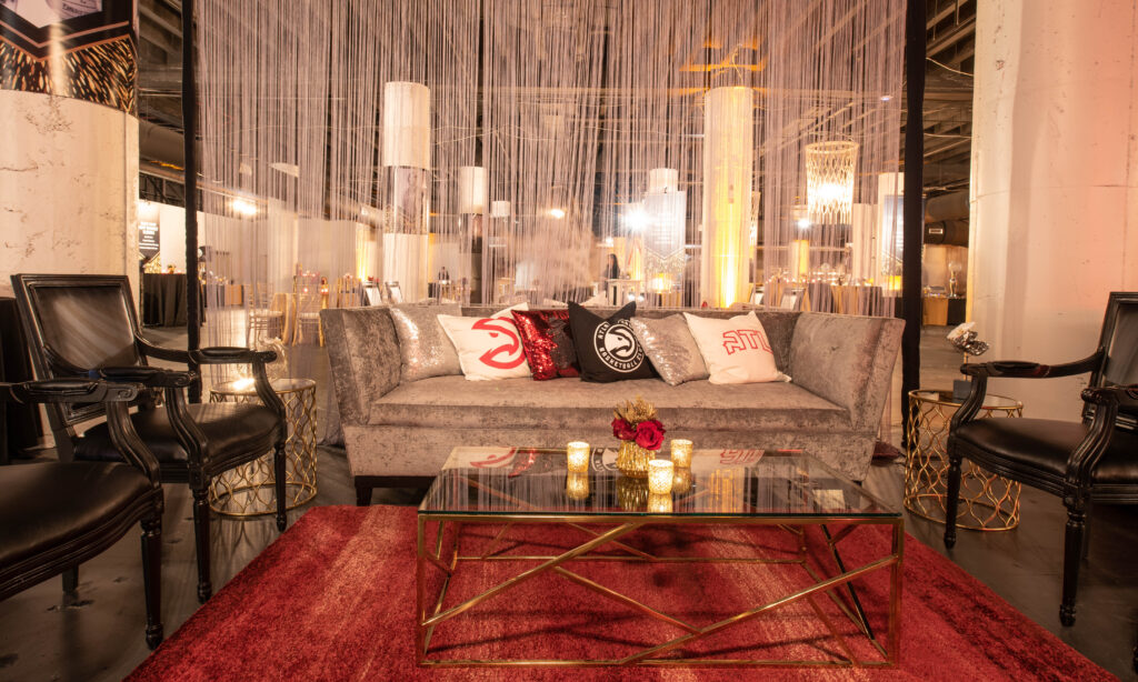 Taste of the Hawks Atlanta, GA wm events, atlanta events, southern exchange, taste of the hawks, atlanta hawks, basketball events, corporate events, thematic events, themed events, march madness, custom event, branded event, branded basketballs, branded matches, branded bar, custom counters, acrylic bar, acrylic counter, collection event rentals, collection event furnishings, affairs to remember, the cellar, georgia events, social events, season ticket holders, jack parada photography, kat goduco photography