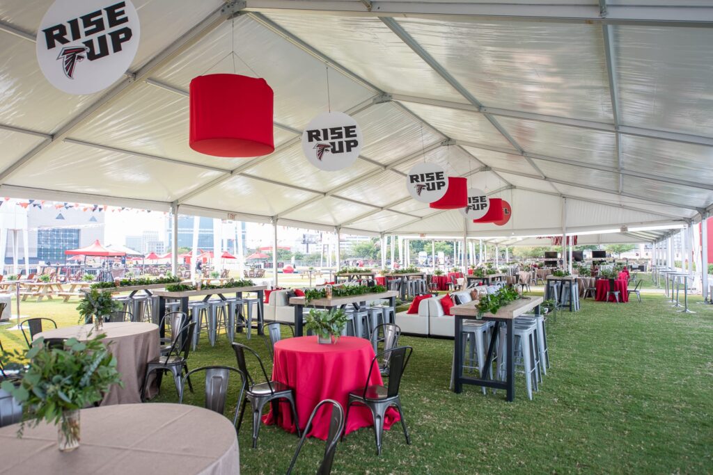 WM Events Atlanta Event Planner Falcons Eagle Tailgate