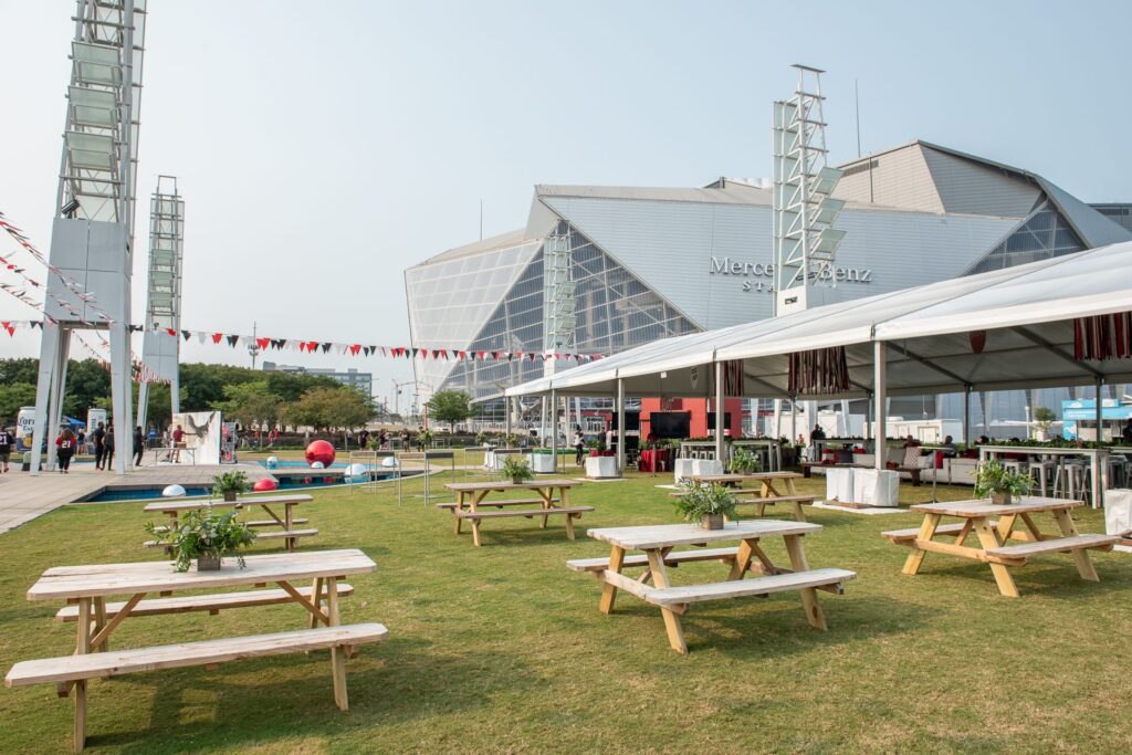 WM Events Atlanta Event Planner Falcons Eagle Tailgate