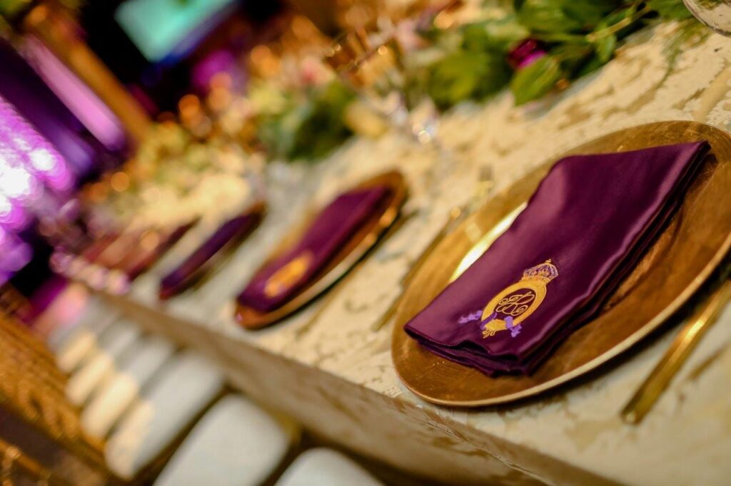 Centennial Celebration Huntsville, Alabama royal funeral home, centennial celebration, hunstville, alabama, georgia, atlanta, event planner, event design, garden event, royal event, purple theme, live performance, seated dinner, plated dinner, celebration, corporate event, social event, event designer, event design