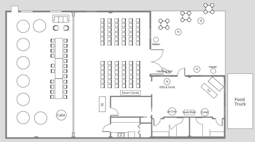 WM Events Renderings and Mockups Floor Plan Design Atlanta