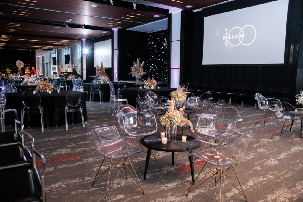 &copy; 2022 Decisive Moment Events, University of Georgia Bulldog 100 at The West End Zone in Sanford Stadium in Athens, GA WM Events