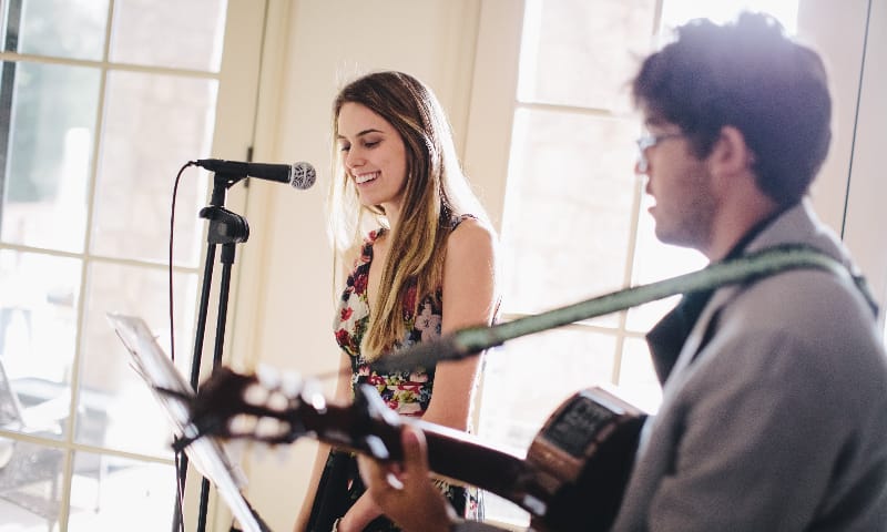 Private Home Ceremony Lake Spivey, GA Blanca Nguyen Wedding Same Sex Marriage WM Events Atlanta Wedding Planner Designer Decorator Events Lake Spivey Georgia Music Duo