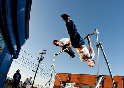 Street Party Mitzvah Denver, CO parkour-entertainment-street-party-dan-shelanski-bar-mitzvah-denver-colorado-wm-events-william-fogler-social-event-coordinator