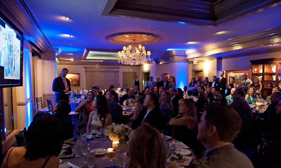 10 Year Anniversary Atlanta, GA primerevenue-wm-events-william-fogler-atlanta-corporate-events-interior-dining-room-presentation-audio-visual-jpg