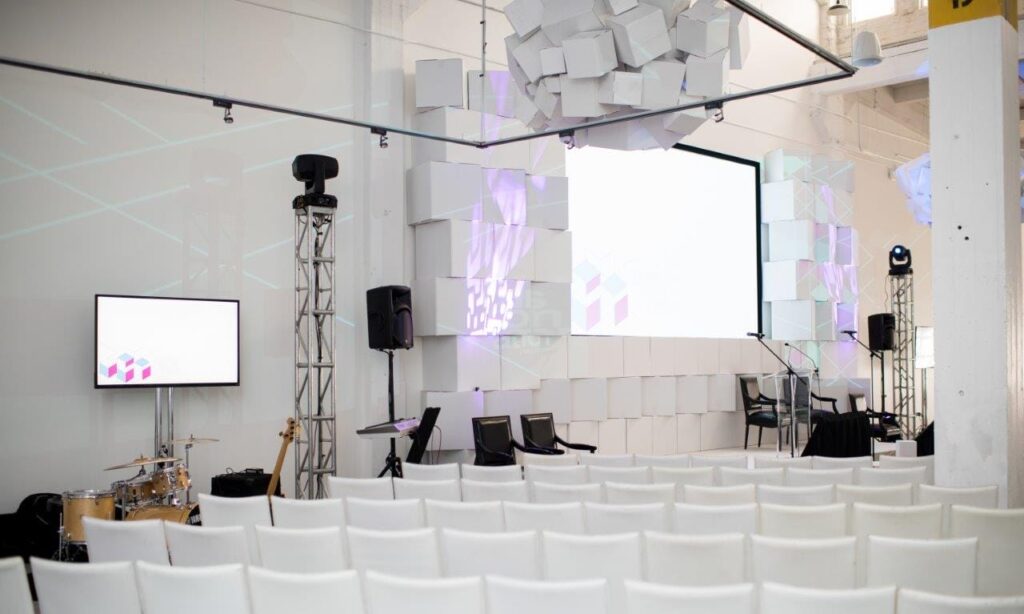 Three-Day Conference Atlanta, GA WM Events, Atlanta, Georgia, Denver, Colorado, Global Conference, Corporate Conference, Corporate Event, Event Planner, Event Producer, Event Production, Design, Event Design, Coordination, Event Coordinator, Xbox, Microsoft, Google, Moxie, Zenith Optimedia, Cardboard Boxes, Cardboard Installation, Custom Pillows, Custom Printing, Custom Signage, Affairs to Remember