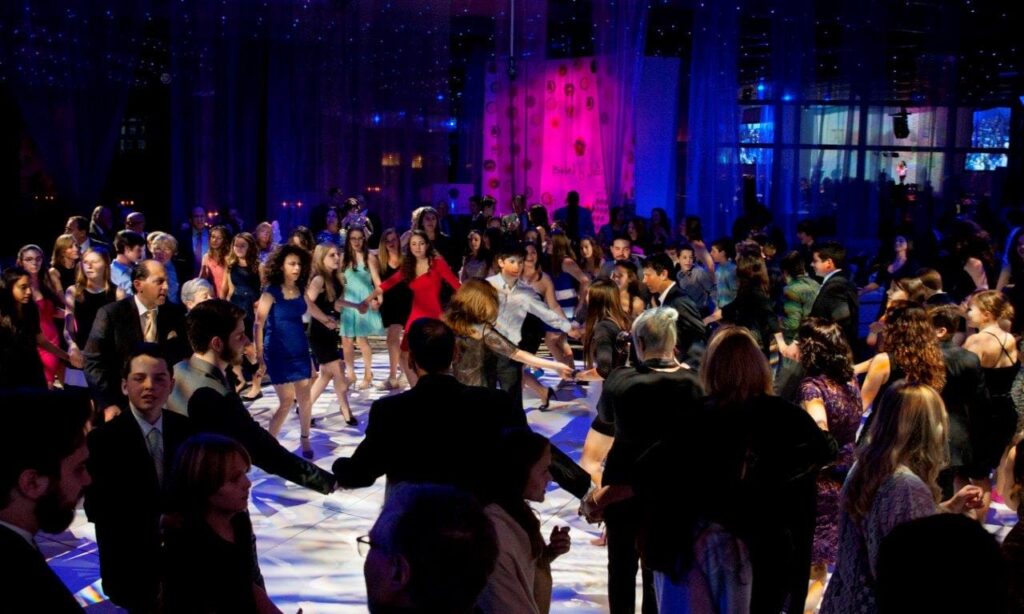 WM Events, Event Planners, Event Design, Denver, Atlanta, Bat Mitzvah, Bar Mitzvah, Seawell Ballroom, Candy, Sweets, Cupcake, Georgia, Colorado, Event Producer, Event Production, Mitzvah, Custom Decor, Glow Decor, Dance Floor, Hora, Dancing