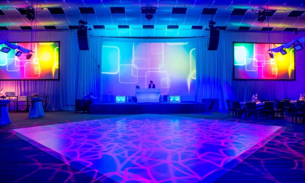 WM Events, Event Planners, Event Design, Denver, Atlanta, Bat Mitzvah, Bar Mitzvah, Seawell Ballroom, Candy, Sweets, Cupcake, Georgia, Colorado, Event Producer, Event Production, Mitzvah, Custom Decor, Glow Decor, Dance Floor, Uplighting