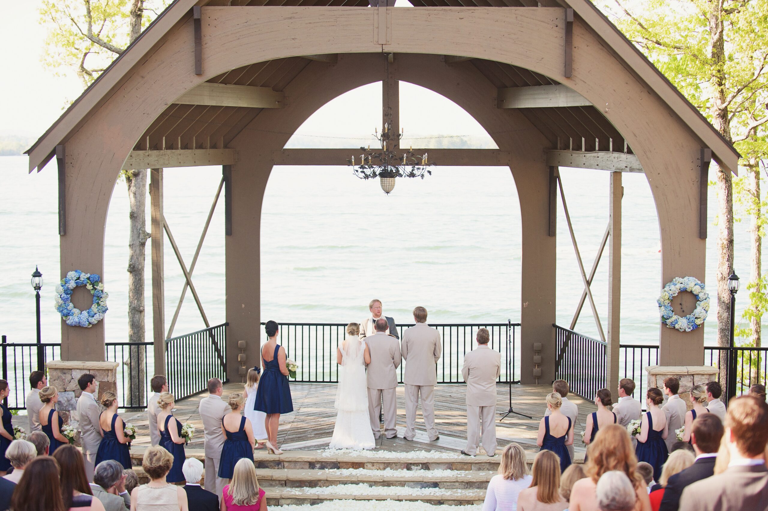 Hofstetter Carter Wedding Modular Image WM Events Peachtree Point Lake Lanier Islands Resort