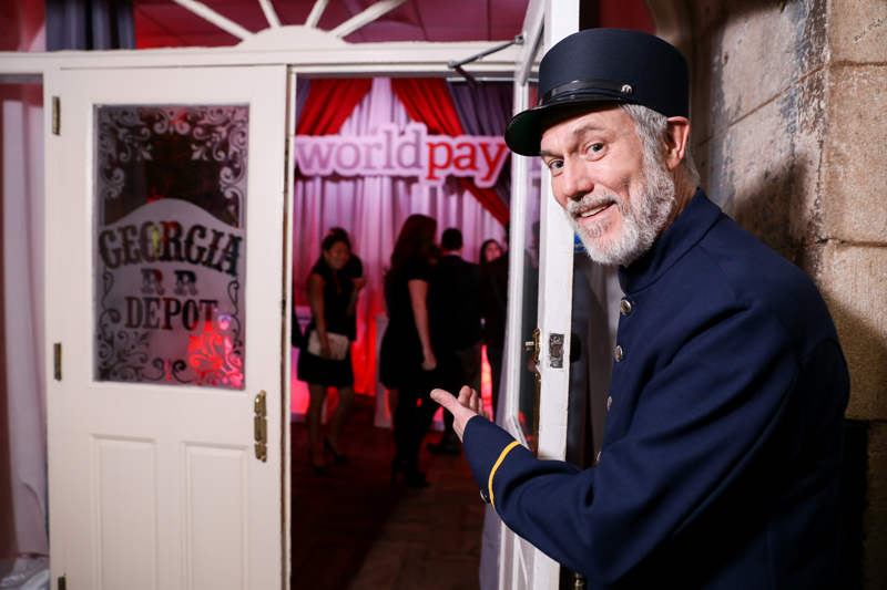 WM Events WorldPay PWP Studio Event Design Event Planners Corporate Atlanta Georgia Freight Depot Downtown Denver Colorado Travel Asia London Greece Decor Modular Image